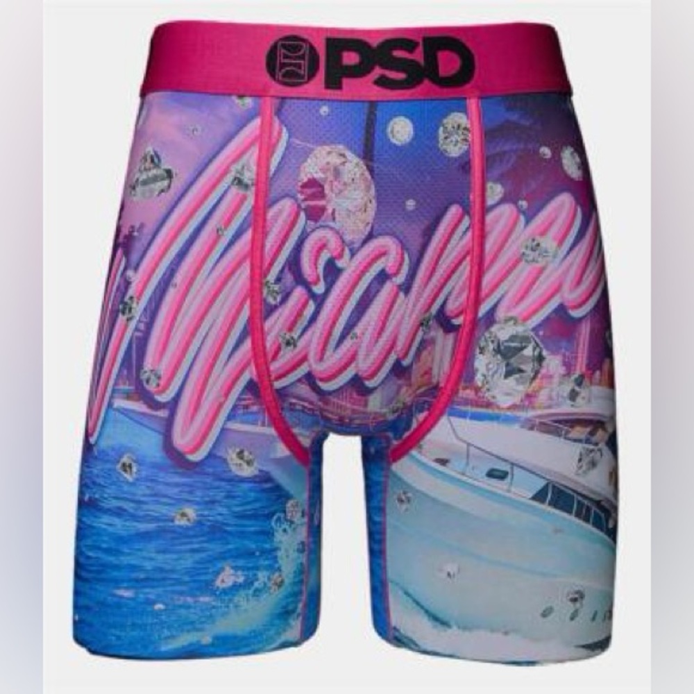PSD Vibrant Miami Boxer Briefs
